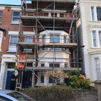 Interfix scaffolding