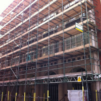 Interfix scaffolding